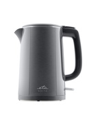 Tējkanna ETA Kettle | ETA859590020 EDITA | Electric | 2200 W | 1.5 L | Stainless steel | 360° rotational base | Gray