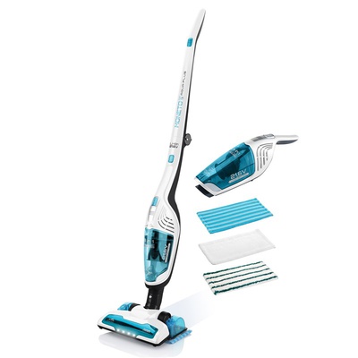  ETA | Vacuum Cleaner | ETA645390000 Moneto II Aqua Plus | Cordless operating | Handstick 3in1 | Washing function | N/A W | 21.6 V | Operating time (max) 50 min | White/Blue