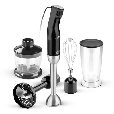 Mikseris ETA | Lento ETA401790000 | Hand Blender | 1200 W | Number of speeds 2 | Chopper | Black/Stainless Steel