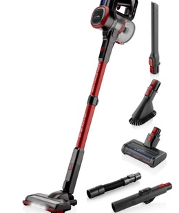  ETA | Vacuum Cleaner | ETA223390000 Fenix | Cordless operating | Handstick | N/A W | 25.2 V | Operating time (max) 40 min | Grey/Red  Hover