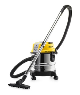  Vacuum Cleaner | Fachmann 4211 90000 | ETA Bag/Bagless | Power 1200 W | Wet suction | Black/Yellow | Dust capacity 15 L  Hover
