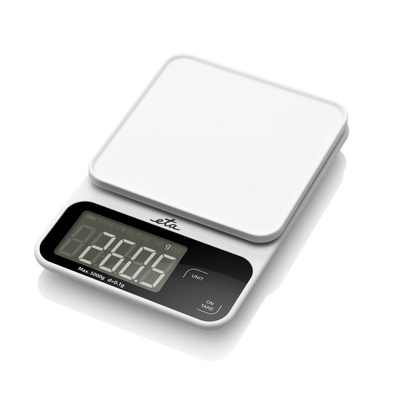 Svari ETA Kitchen Scale | Popi 677090000 | Maximum weight (capacity) 5 kg | Graduation 1 g | Display type LCD | White