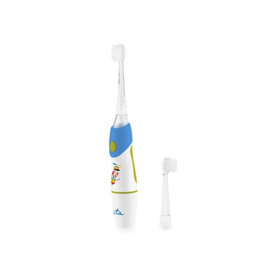 Birste ETA Toothbrush | Sonetic ETA071090020 | Battery operated | For kids | Number of brush heads included 2 | Number of teeth brushing modes 1 | Blue/White