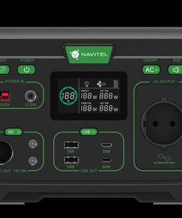  Navitel | Portable Power Station | NS500 | Lithium-ion  Hover
