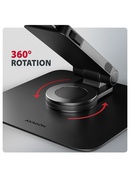  AXAGON STND-LRB stand with 360° rotation for laptops and tablets | Adjustable Height Hover