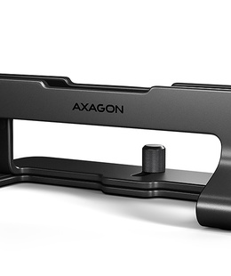  AXAGON STND-VB vertical stand for laptops and tablets | Adjustable width | 10-17.3  | Black  Hover