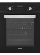 Cepeškrāsnis Simfer Oven | 4207DERSP.1 | 47 L | Multifunctional | Manual | Pop-up knobs | Height 59.5 cm | Width 45 cm | Black