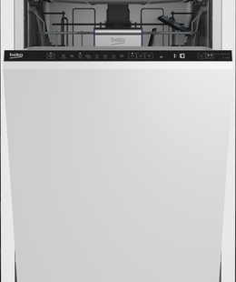 Trauku mazgājamā mašīna BEKO Dishwasher | DIS46120 | Built-in | Width 45 cm | Number of place settings 11 | Number of programs 6 | Energy efficiency class E | Display | White  Hover