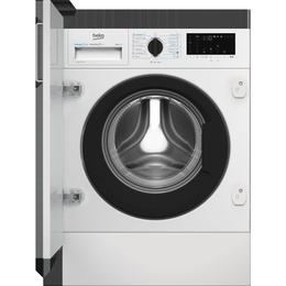 Veļas mazgājamā  mašīna BEKO Washing machine | B3WBT671415W | Energy efficiency class A | Front loading | Washing capacity 7 kg | 1200 RPM | Depth 55 cm | Width 60 cm | Digital | Steam function