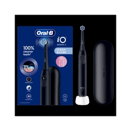 Birste Oral-B Electric Toothbrush | iO2i | Rechargeable | For adults | Number of brush heads included 1 | Number of teeth brushing modes 3 | Night Black