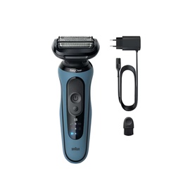  Braun Shaver | Series 5 52-A1000s | Operating time (max) 50 min | Wet & Dry | Lithium Ion | Blue/Black