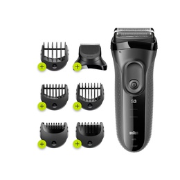  Braun Shave&Style Shaver | 3000BT Series 3 | Operating time (max) 45 min | NiMH | Black