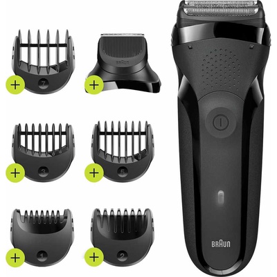 Braun Shaver | 300BT Series 3 | Operating time (max) 30 min | NiMH | Black