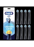 Birste Oral-B Replaceable toothbrush heads | iO UltimateClean | Heads | For adults | Number of brush heads included 8 | Black