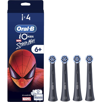 Birste Oral-B Replacement brush heads | iO kids Refills Spiderman | Heads | For kids | Number of brush heads included 4