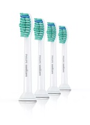 Birste Philips | HX6014/07 Standard Sonic | Toothbrush Heads | Heads | For adults and children | Number of brush heads included 4 | Sonic technology | White