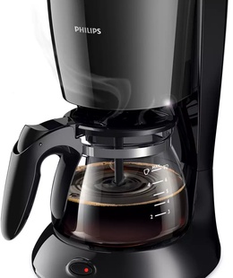  Philips | Daily Collection Coffee maker | HD7432/20 | Drip | 750 W | Black  Hover