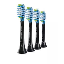 Birste Philips | HX9044/33 Sonicare C3 Premium Plaque | Toothbrush Heads | Heads | For adults | Number of brush heads included 4 | Number of teeth brushing modes Does not apply | Sonic technology | Black