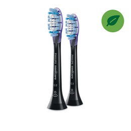 Birste Philips | Standard Sonic Toothbrush Heads | HX9052/33 Sonicare G3 Premium Gum Care | Heads | For adults and children | Number of brush heads included 2 | Number of teeth brushing modes Does not apply | Black