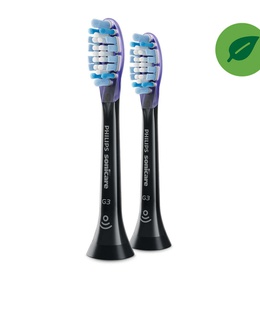 Birste Philips | HX9052/33 Sonicare G3 Premium Gum Care | Standard Sonic Toothbrush Heads | Heads | For adults and children | Number of brush heads included 2 | Number of teeth brushing modes Does not apply | Black  Hover