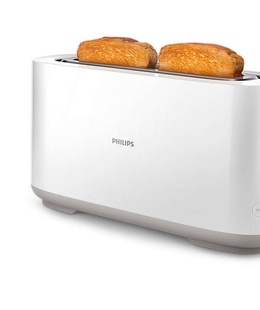 Tosteris Philips | HD2590/00 Daily Collection | Toaster | Power 870-1030 W | Number of slots 2 | Housing material Plastic | White  Hover