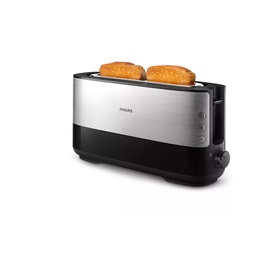 Tosteris Philips | Toaster | HD2692/90 Viva Collection | Power 950 W | Number of slots 2 | Housing material  Metal/Plastic | Black