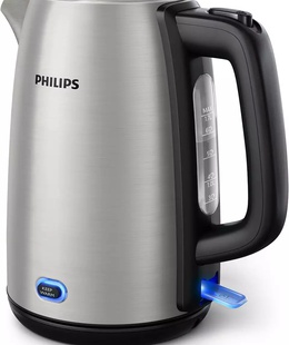Tējkanna Philips | Kettle | HD9353/90 Viva Collection | Electric | 1740-2060 W | 1.7 L | Stainless steel | 360° rotational base | Stainless steel  Hover