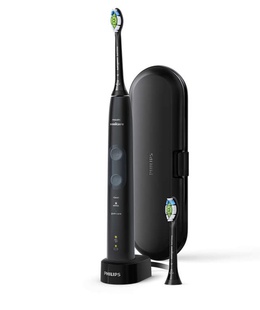 Birste Philips | HX6850/47 | Sonicare ProtectiveClean 5100 Electric toothbrush | Rechargeable | For adults | ml | Number of heads | Black | Number of brush heads included 2 | Number of teeth brushing modes 3 | Sonic technology  Hover