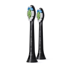 Birste Philips | HX6062/13 Sonicare W2 Optimal | Standard Sonic Toothbrush Heads | Heads | For adults and children | Number of brush heads included 2 | Number of teeth brushing modes Does not apply | Sonic technology | Black