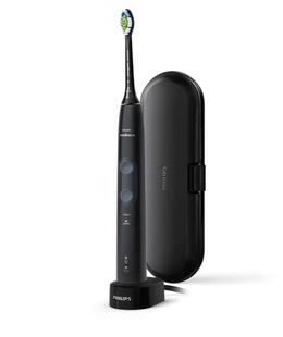 Birste Philips | Sonicare ProtectiveClean 4500 Sonic Electric Toothbrush | HX6830/53 | Rechargeable | For adults | Number of heads 1 | Number of brush heads included 1 | Number of teeth brushing modes 2 | Black/Gray  Hover