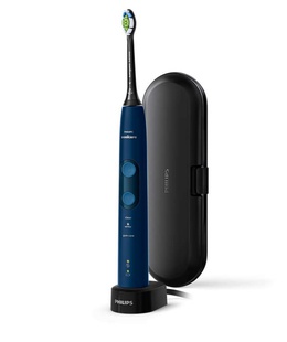 Birste Philips | HX6851/53 | ProtectiveClean 5100 Electric toothbrush | Rechargeable | For adults | ml | Number of heads 2 | Dark Blue | Number of brush heads included 1 | Number of teeth brushing modes 3  Hover