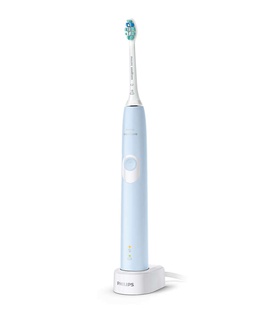 Birste Philips | HX6803/04 | Sonicare ProtectiveClean 4300 Toothbrush | Rechargeable | For adults | Number of brush heads included 1 | Number of teeth brushing modes 1 | Sonic technology | Light Blue  Hover