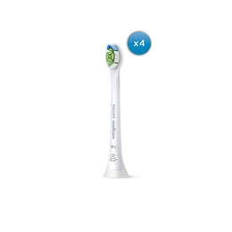 Birste Philips | HX6074/27 Sonicare W2c Optimal | Compact Sonic Toothbrush Heads | Heads | For adults and children | Number of brush heads included 4 | Number of teeth brushing modes Does not apply | Sonic technology | White