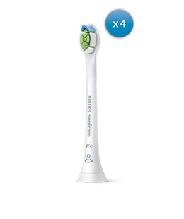 Birste Philips | HX6074/27 Sonicare W2c Optimal | Compact Sonic Toothbrush Heads | Heads | For adults and children | Number of brush heads included 4 | Number of teeth brushing modes Does not apply | Sonic technology | White  Hover