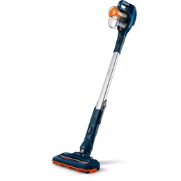  Philips Vacuum cleaner FC6724/01	 Cordless operating Handstick - W 21.6 V Operating time (max) 40 min Dark bright blue Warranty 24 month(s)