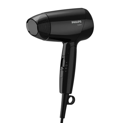 Fēns Philips | Hair Dryer | BHC010/10 EssentialCare | 1200 W | Number of temperature settings 3 | Black