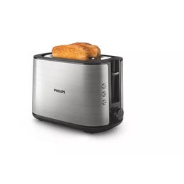 Tosteris Philips | HD2650/90 Viva Collection | Toaster | Power 950 W | Number of slots 2 | Housing material  Metal | Stainless Steel