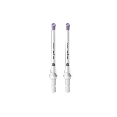 Birste Philips | HX3062/00 Sonicare F3 Quad Stream | Oral Irrigator nozzle | Number of heads 2 | White/Purple