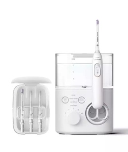 Birste Philips | HX3911/40 Sonicare Power Flosser 7000 | Oral Irrigator | 600 ml | Number of heads 4 | White  Hover