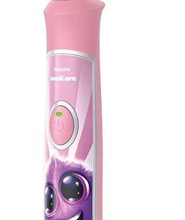 Birste Philips | HX6352/42 | Electric toothbrush | Rechargeable | For kids | Number of brush heads included 2 | Number of teeth brushing modes 2 | Sonic technology | Pink  Hover