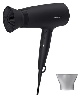 Fēns Philips | Hair Dryer | BHD308/10 3000 Series | 1600 W | Number of temperature settings | Black  Hover