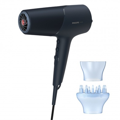 Fēns Philips | Hair Dryer | BHD512/00 5000 Series | 2300 W | Number of temperature settings 6 | Ionic function | Diffuser nozzle | Teal