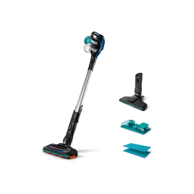  Philips | Vacuum cleaner | FC6719/01 | Cordless operating | Handstick | Washing function | - W | 21.6 V | Operating time (max) 50 min | Blue/Black | Warranty 24 month(s)