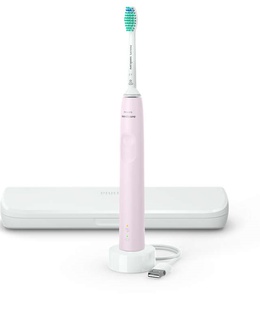 Birste Philips | Electric Toothbrush | HX3673/11 Sonicare 3100 Sonic | Rechargeable | For adults | Number of brush heads included 1 | Number of teeth brushing modes 1 | Sonic technology | Pink  Hover