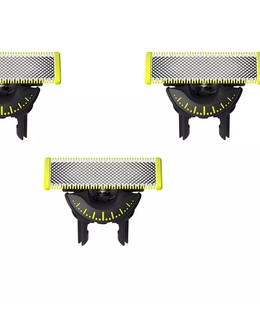  Philips | Replaceable blade (3 pcs) | QP430/50 OneBlade | Black/Green  Hover