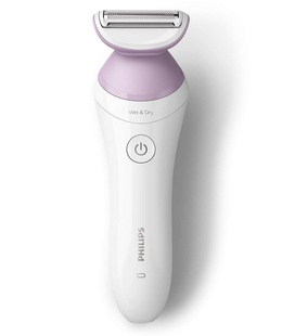  Philips | Cordless Shaver | BRL136/00 Series 6000 | Operating time (max) 40 min | Wet & Dry | NiMH | White/Purple  Hover
