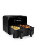  Double Basket Airfryer | 182068 | Power 2400 W | Capacity 8 L | Black Hover