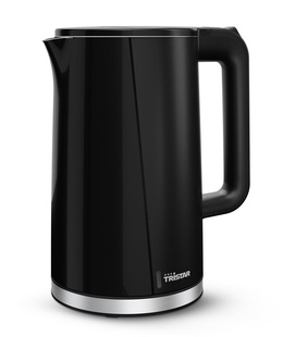 Tējkanna Tristar Double Walled Kettle | WK-3407 | Electric | 2200 W | 1.7 L | Plastic | 360° rotational base | Black  Hover