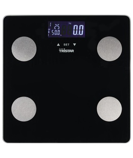 Svari Tristar Personal Scale | WG-2442 | Maximum weight (capacity) 150 kg | Accuracy 100 g | Body Mass Index (BMI) measuring | Black  Hover