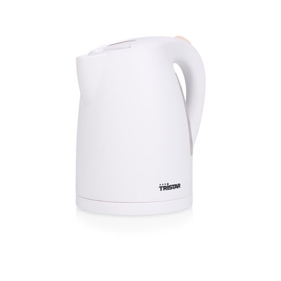 Tējkanna Tristar Kettle | WK-1345 | Electric | 2200 W | 1.7 L | Plastic | 360° rotational base | White